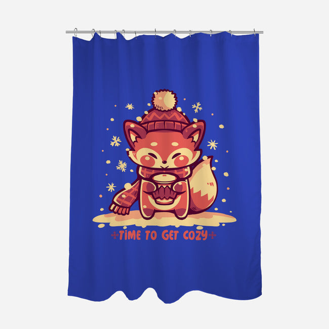 Time To Get Cozy-None-Polyester-Shower Curtain-TechraNova