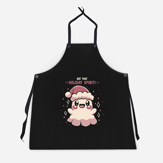 Got That Holiday Spirit-Unisex-Kitchen-Apron-TechraNova