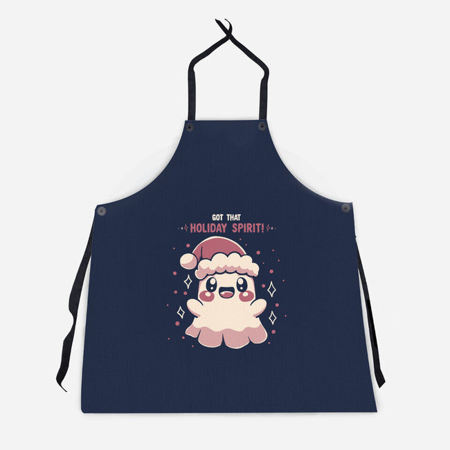 Got That Holiday Spirit-Unisex-Kitchen-Apron-TechraNova