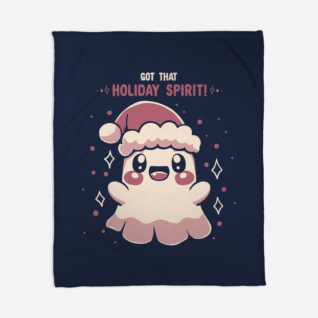 Got That Holiday Spirit-None-Fleece-Blanket-TechraNova