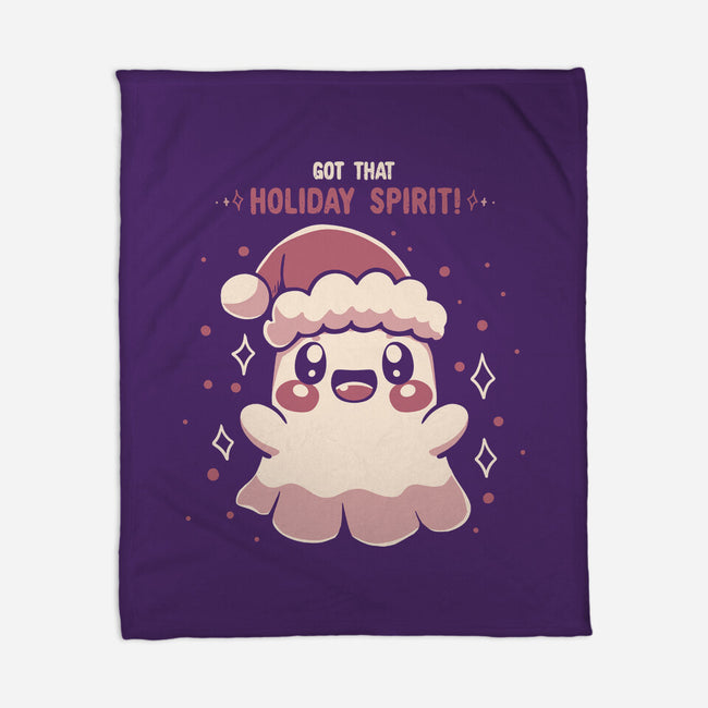 Got That Holiday Spirit-None-Fleece-Blanket-TechraNova