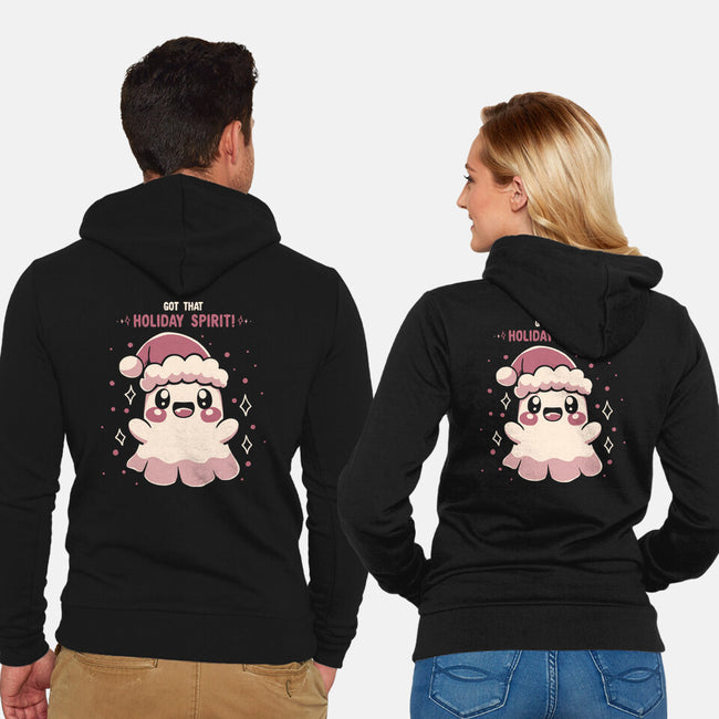 Got That Holiday Spirit-Unisex-Zip-Up-Sweatshirt-TechraNova