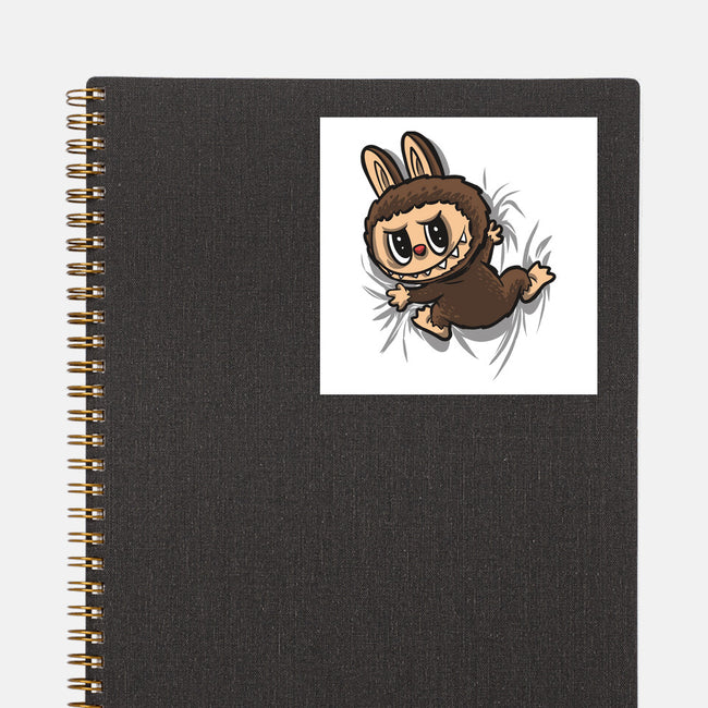 My Portable Monster-None-Glossy-Sticker-zascanauta