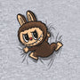 My Portable Monster-Womens-Fitted-Tee-zascanauta