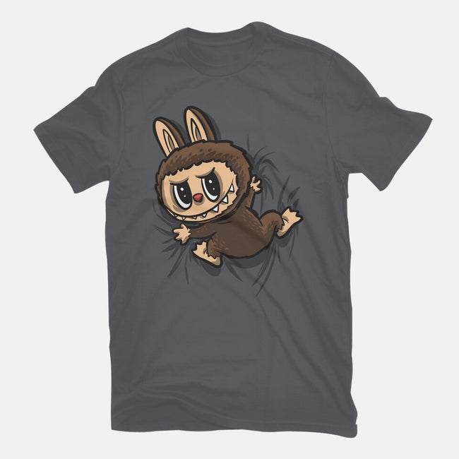 My Portable Monster-Womens-Fitted-Tee-zascanauta
