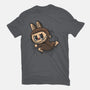My Portable Monster-Womens-Fitted-Tee-zascanauta