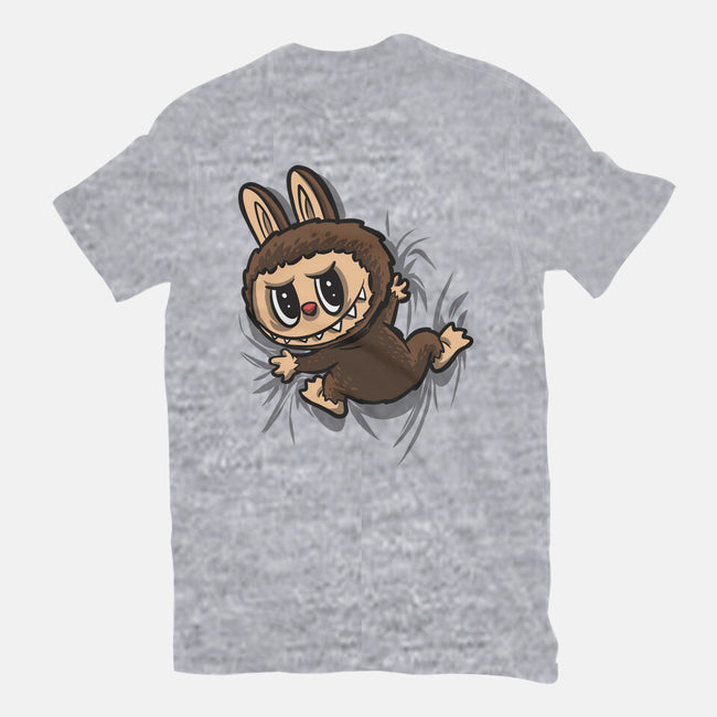 My Portable Monster-Womens-Fitted-Tee-zascanauta