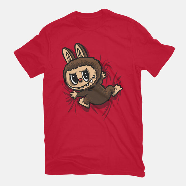 My Portable Monster-Womens-Fitted-Tee-zascanauta