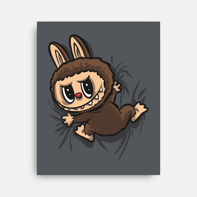 My Portable Monster-None-Stretched-Canvas-zascanauta