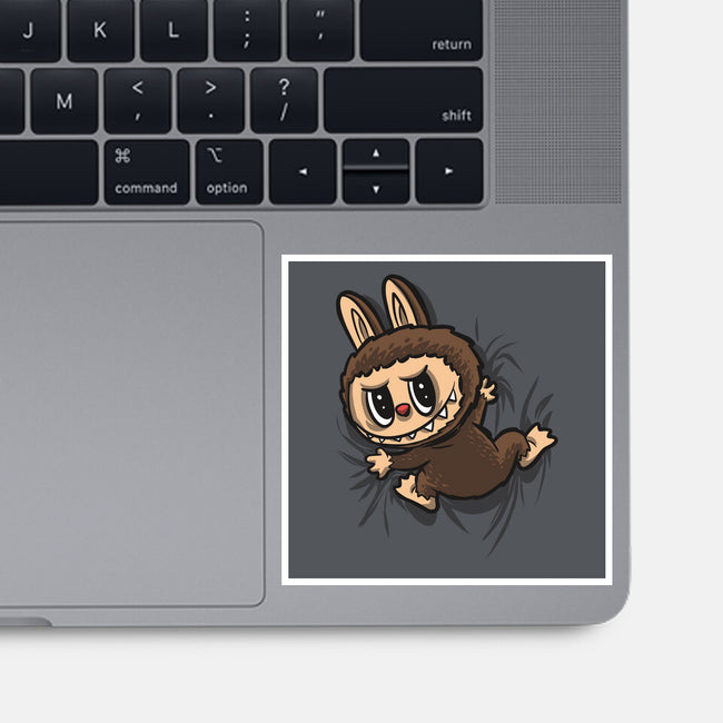 My Portable Monster-None-Glossy-Sticker-zascanauta