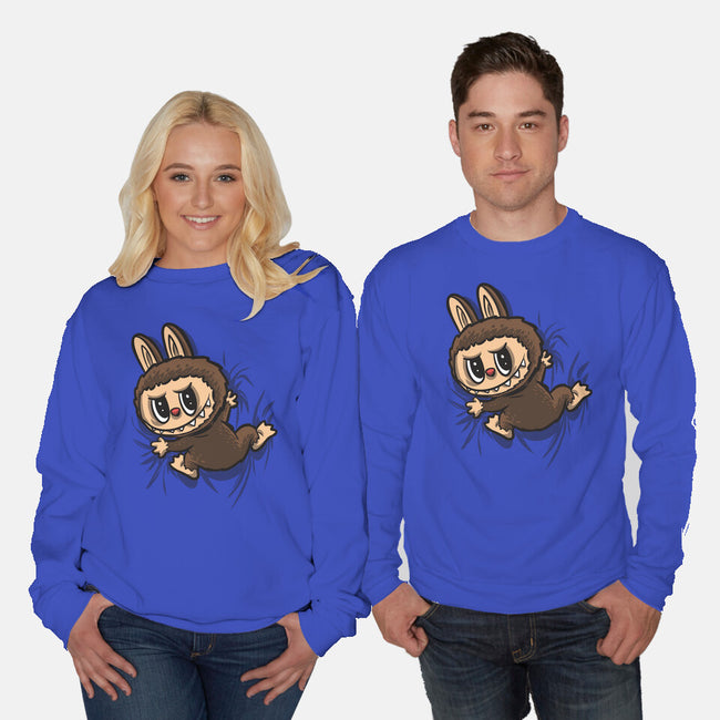My Portable Monster-Unisex-Crew Neck-Sweatshirt-zascanauta