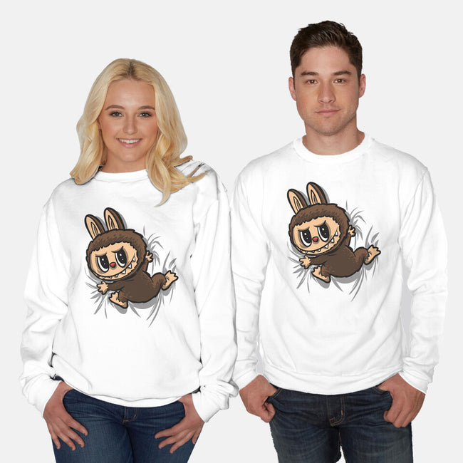 My Portable Monster-Unisex-Crew Neck-Sweatshirt-zascanauta