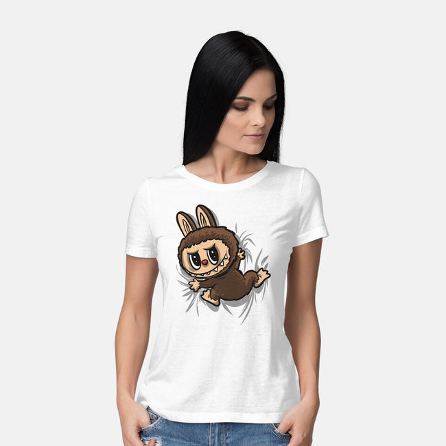 My Portable Monster-Womens-Basic-Tee-zascanauta