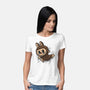 My Portable Monster-Womens-Basic-Tee-zascanauta