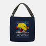 Xmas Eater-None-Adjustable Tote-Bag-spoilerinc