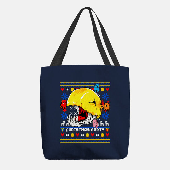Xmas Eater-None-Basic Tote-Bag-spoilerinc