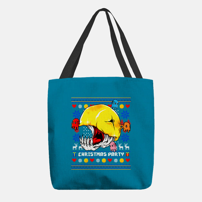 Xmas Eater-None-Basic Tote-Bag-spoilerinc