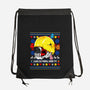 Xmas Eater-None-Drawstring-Bag-spoilerinc