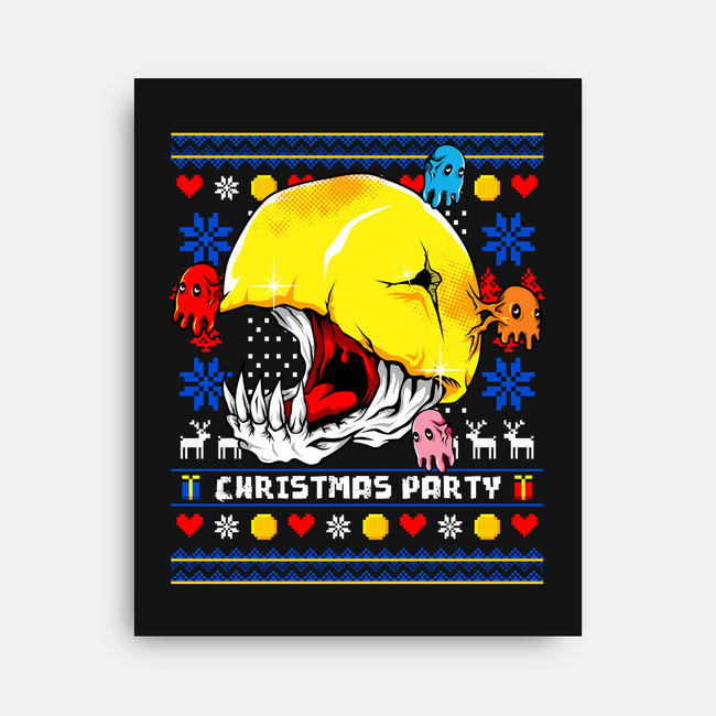 Xmas Eater-None-Stretched-Canvas-spoilerinc