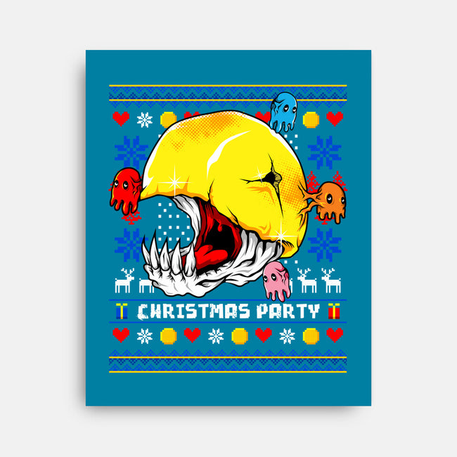 Xmas Eater-None-Stretched-Canvas-spoilerinc