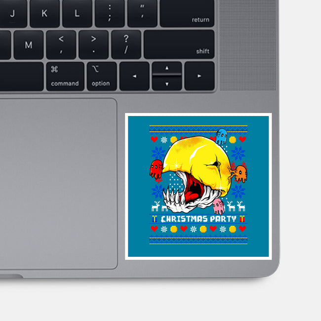 Xmas Eater-None-Glossy-Sticker-spoilerinc