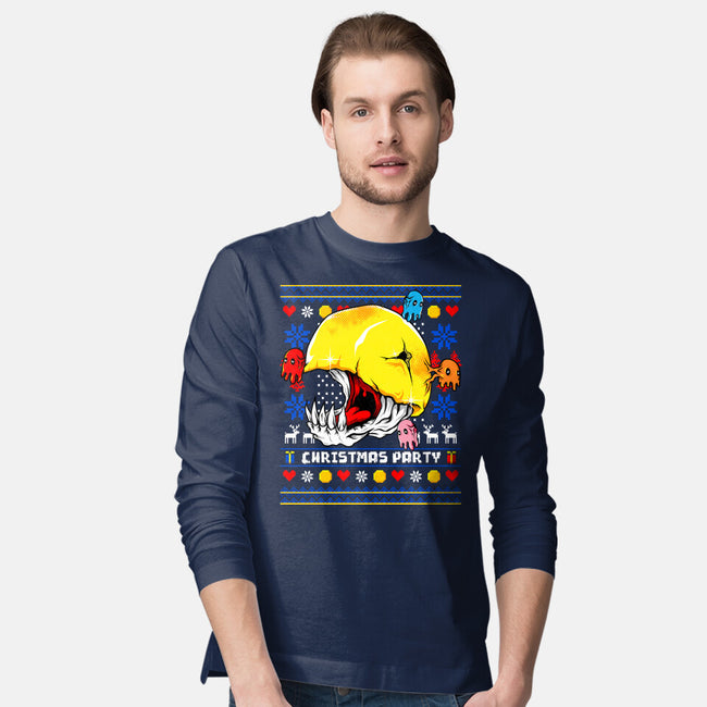 Xmas Eater-Mens-Long Sleeved-Tee-spoilerinc