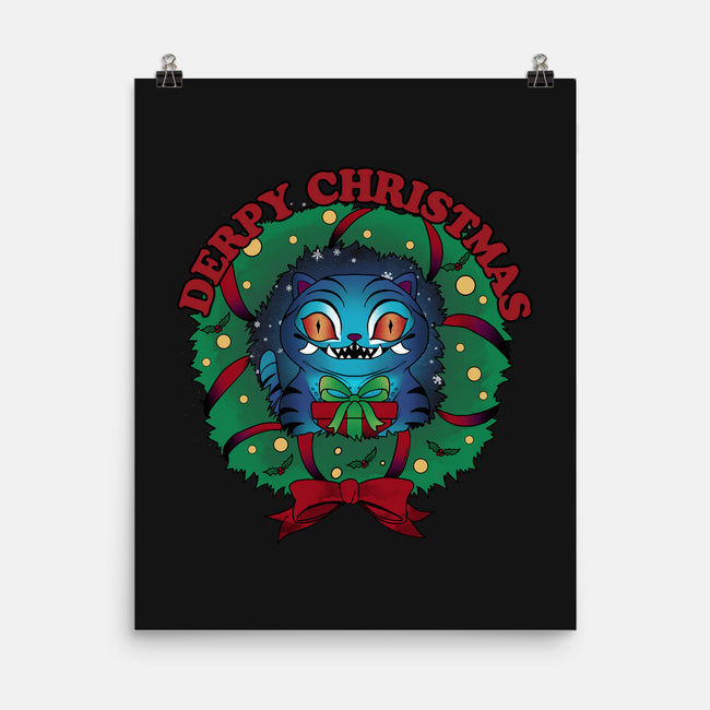 Derpy Christmas Night-None-Matte-Poster-dandingeroz