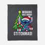 Wishing You A Merry Stitchmas-None-Fleece-Blanket-turborat14