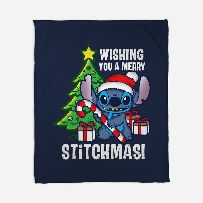 Wishing You A Merry Stitchmas-None-Fleece-Blanket-turborat14