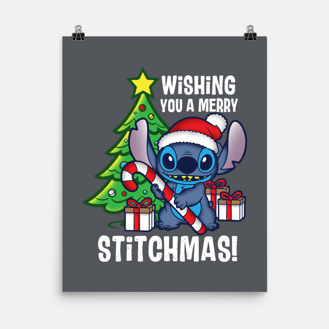 Wishing You A Merry Stitchmas-None-Matte-Poster-turborat14