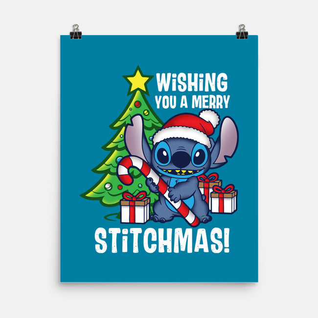 Wishing You A Merry Stitchmas-None-Matte-Poster-turborat14
