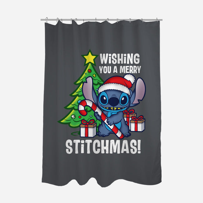 Wishing You A Merry Stitchmas-None-Polyester-Shower Curtain-turborat14