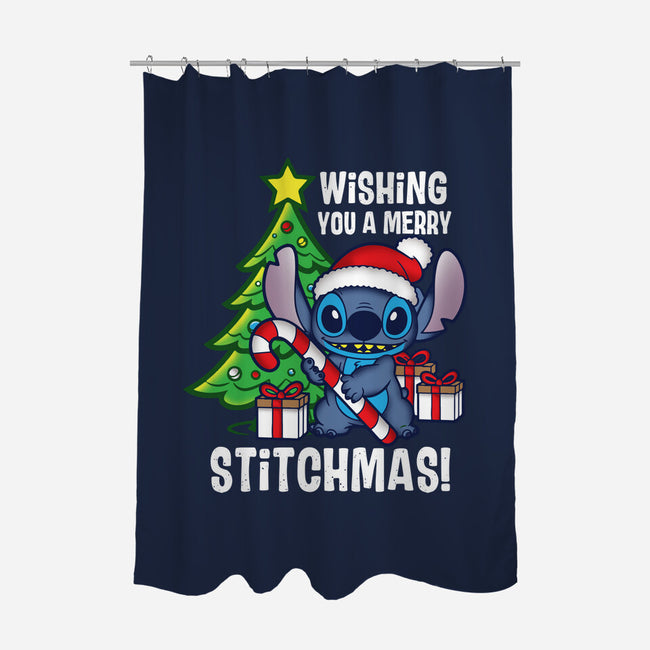 Wishing You A Merry Stitchmas-None-Polyester-Shower Curtain-turborat14
