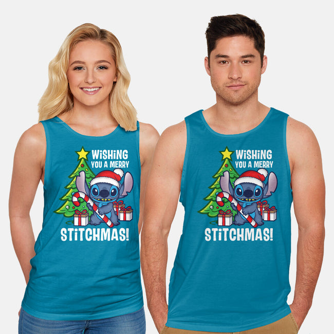 Wishing You A Merry Stitchmas-Unisex-Basic-Tank-turborat14