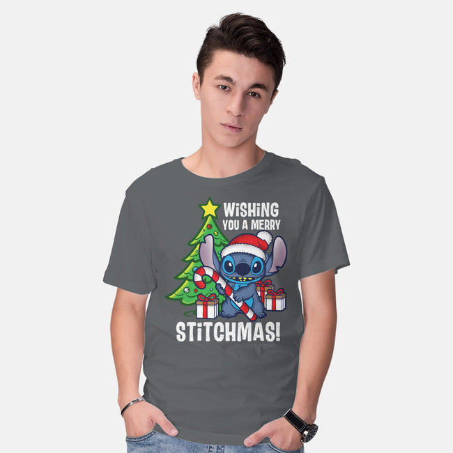 Wishing You A Merry Stitchmas-Mens-Basic-Tee-turborat14