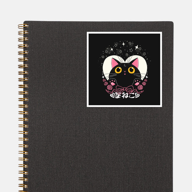 Hoshi Neko-None-Glossy-Sticker-naomori