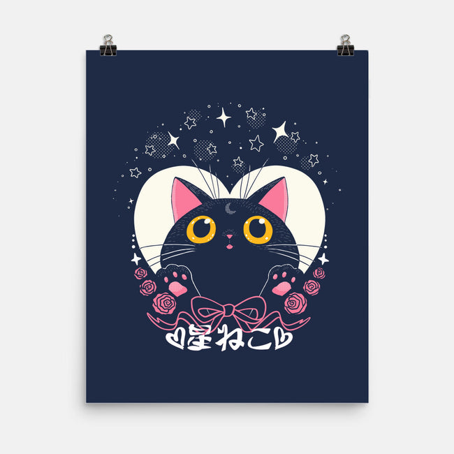 Hoshi Neko-None-Matte-Poster-naomori