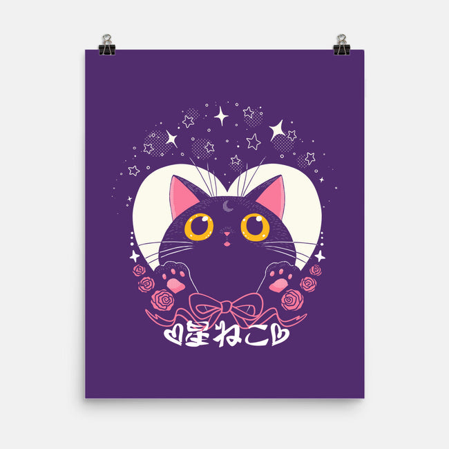 Hoshi Neko-None-Matte-Poster-naomori