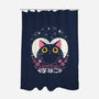 Hoshi Neko-None-Polyester-Shower Curtain-naomori