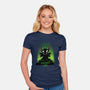 Experiment 626 Stitch-Womens-Fitted-Tee-MaxoArt