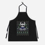 Hallownest Grubs Ugly Sweater-Unisex-Kitchen-Apron-LAGELANTEE