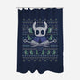 Hallownest Grubs Ugly Sweater-None-Polyester-Shower Curtain-LAGELANTEE