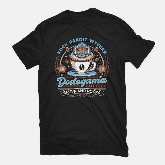 Dodogama Coffee Emblem-Womens-Fitted-Tee-LAGELANTEE