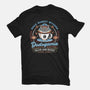Dodogama Coffee Emblem-Womens-Fitted-Tee-LAGELANTEE