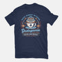 Dodogama Coffee Emblem-Womens-Fitted-Tee-LAGELANTEE
