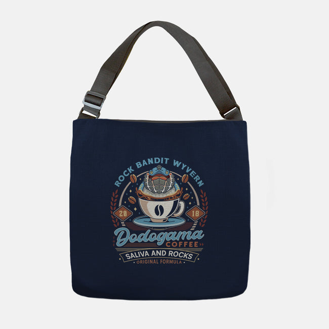 Dodogama Coffee Emblem-None-Adjustable Tote-Bag-LAGELANTEE