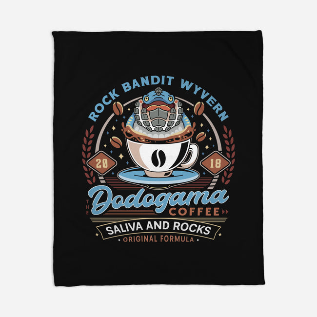 Dodogama Coffee Emblem-None-Fleece-Blanket-LAGELANTEE