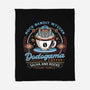 Dodogama Coffee Emblem-None-Fleece-Blanket-LAGELANTEE