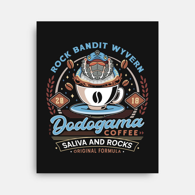 Dodogama Coffee Emblem-None-Stretched-Canvas-LAGELANTEE
