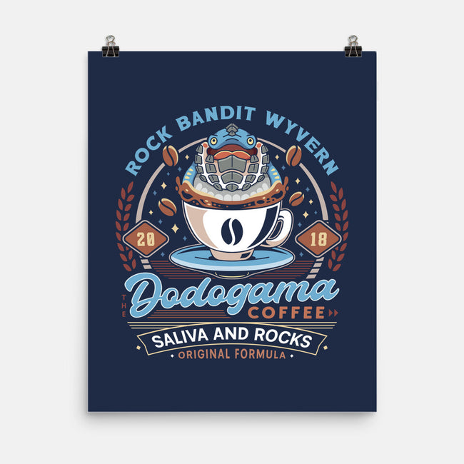 Dodogama Coffee Emblem-None-Matte-Poster-LAGELANTEE